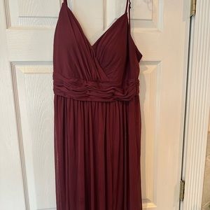 Bridesmaid dress from David’s bridal
